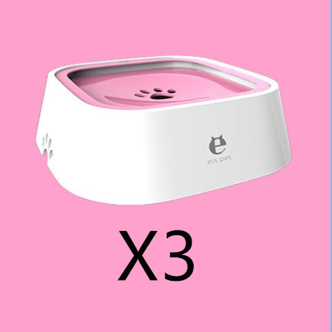 Smart Anti-Spill Floating Pet Water Bowl (1.5L) – For Cats & Dogs - AccessoriesLifes