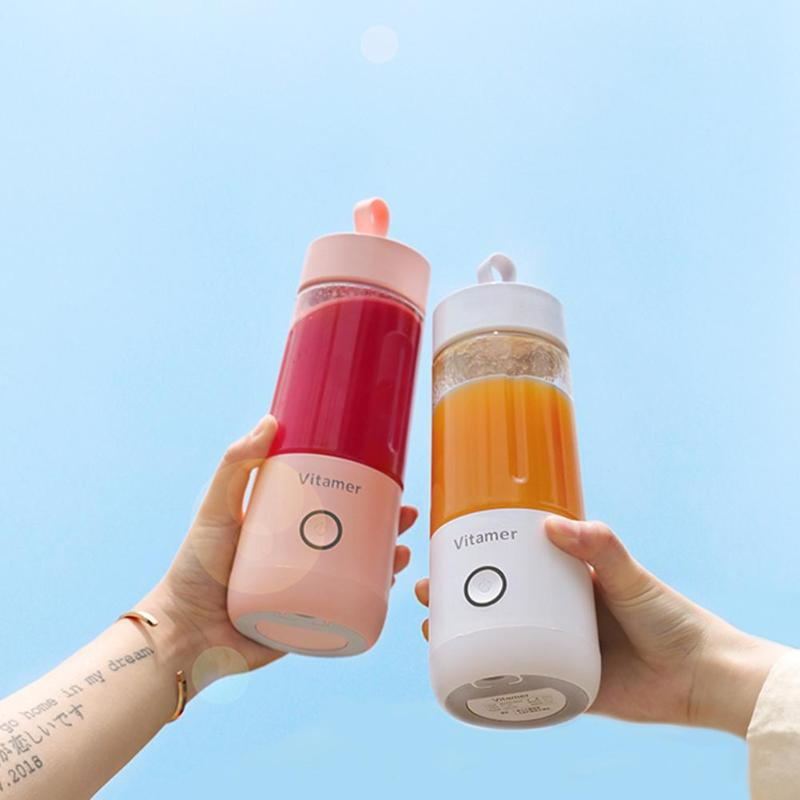 350ml Portable Blender – USB Rechargeable Smoothie Maker (14,000 RPM)