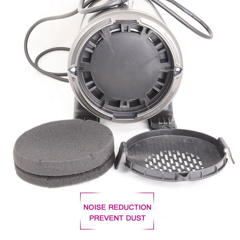 dryer filter and noise reduction system for pet grooming