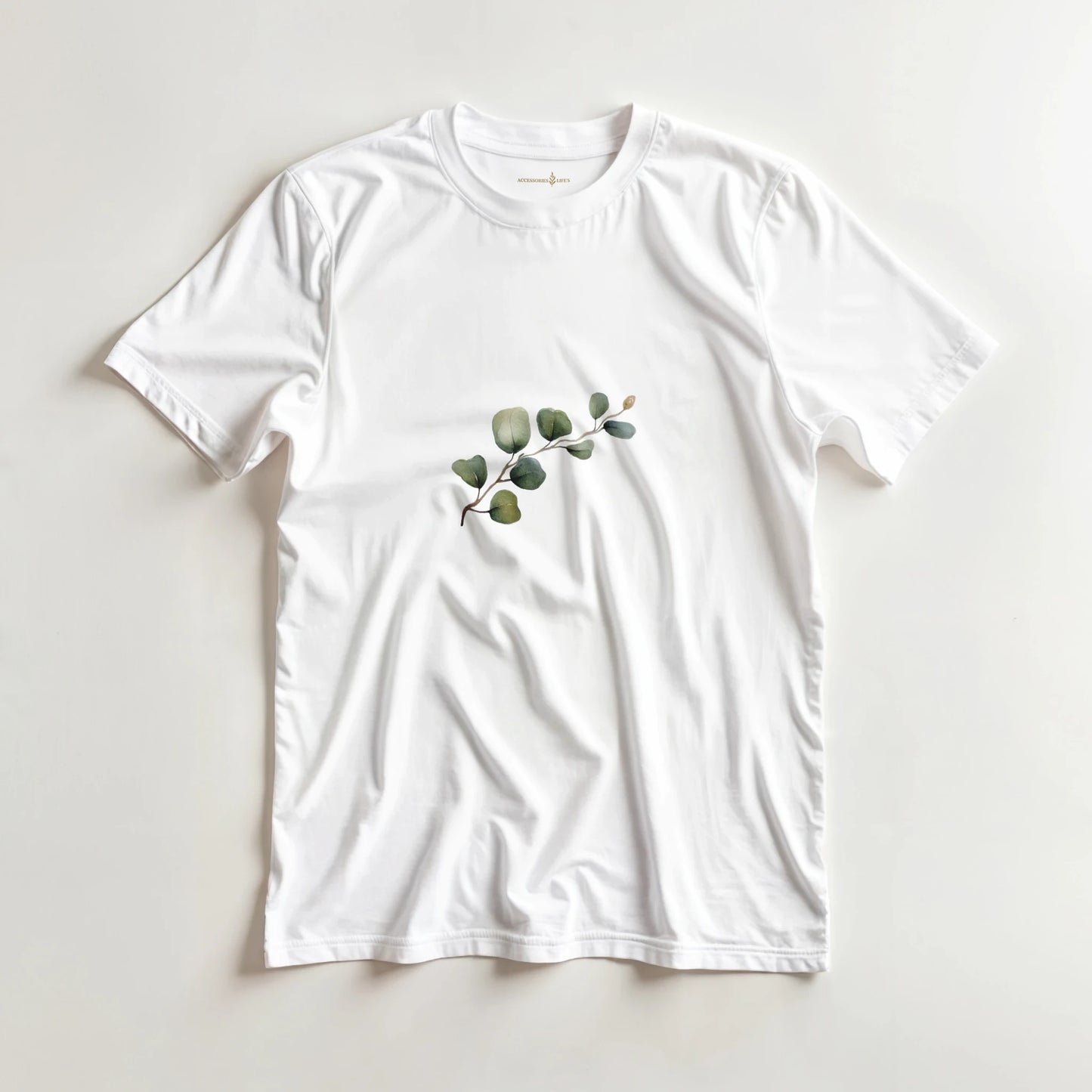 Gildan 5000 heavyweight cotton t-shirt back view showing quality stitching
