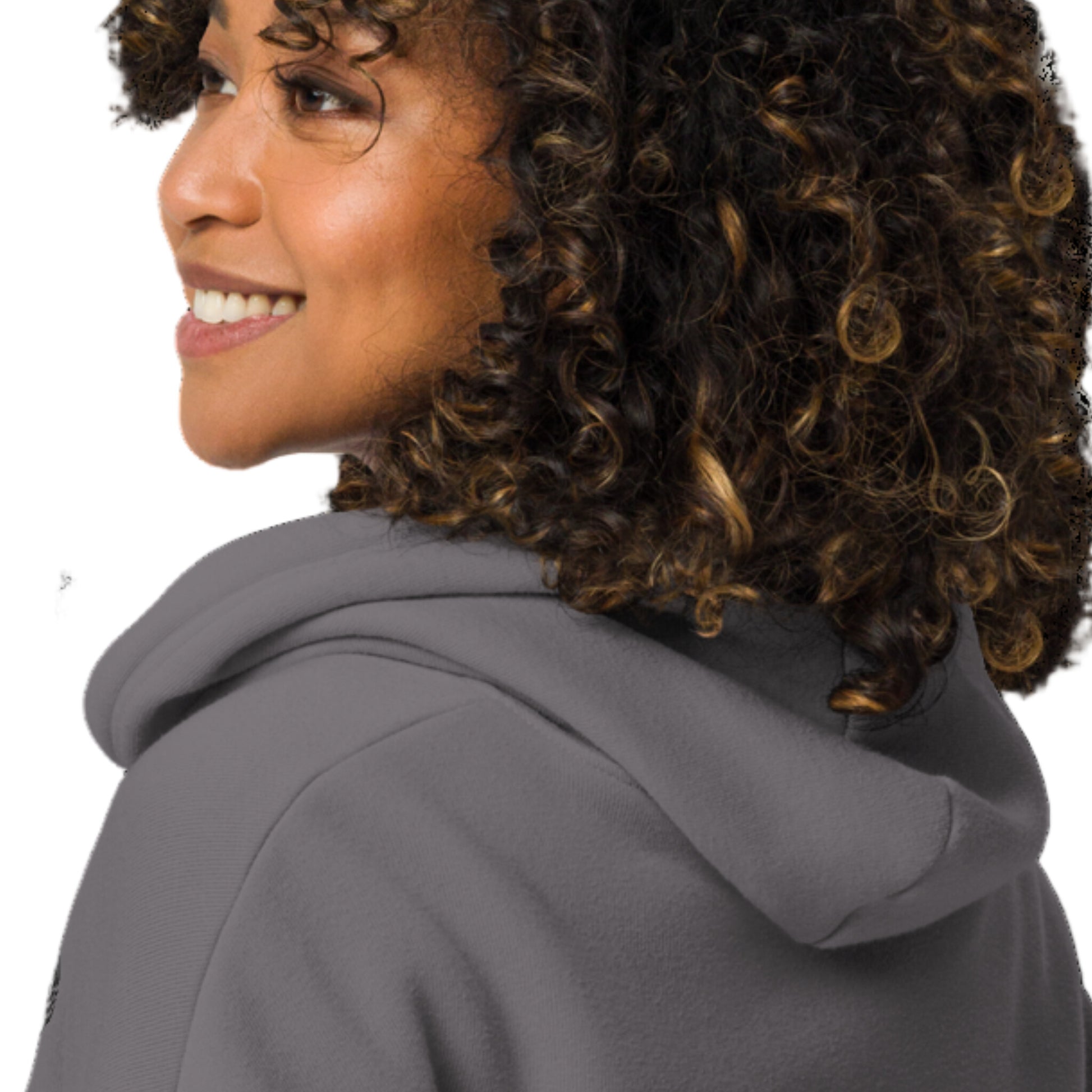 Women's cropped hoodie styled outfit - perfect for gym, yoga, and casual occasions
