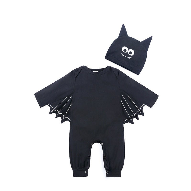 Adorable Baby Bat Romper – Halloween Costume with Hood - Clothing - Baby & Toddler - Rompers & Bodysuits - AccessoriesLifes