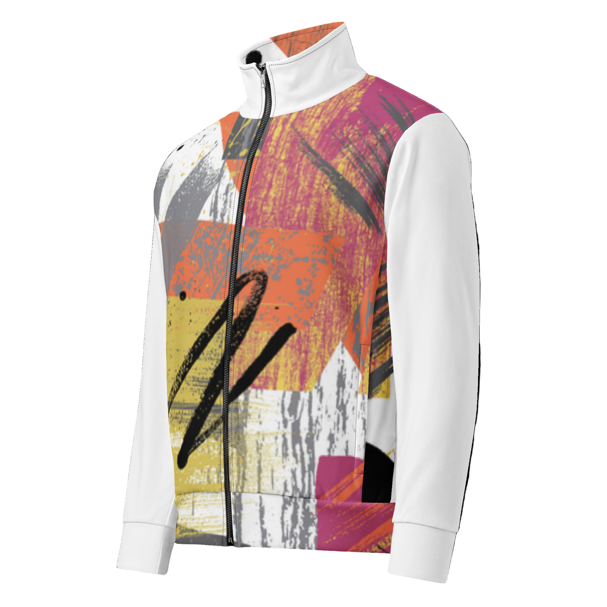 Track jacket - left front angle