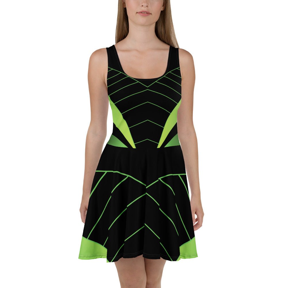 Elegant Sleeveless Skater Dress - Soft Recycled Fabric - Dresses - AccessoriesLifes