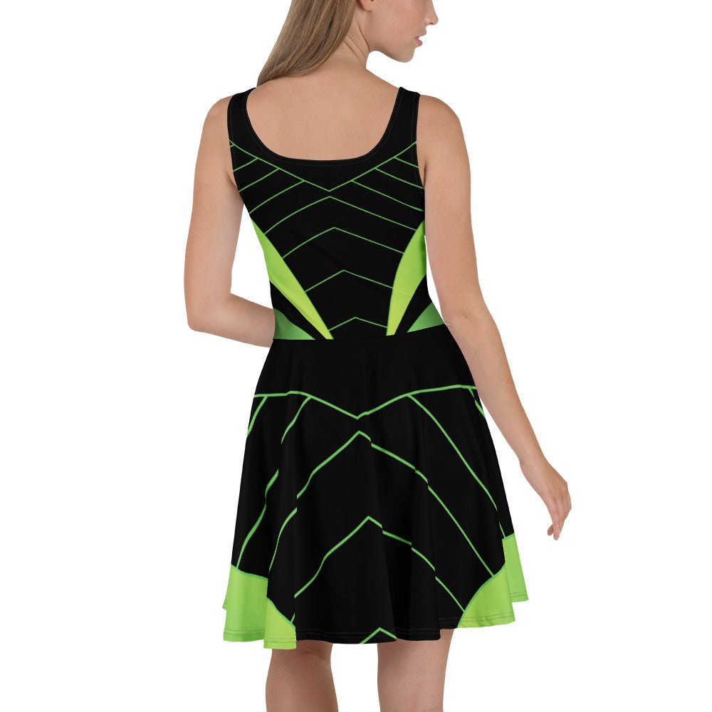 Elegant Sleeveless Skater Dress - Soft Recycled Fabric - Dresses - AccessoriesLifes