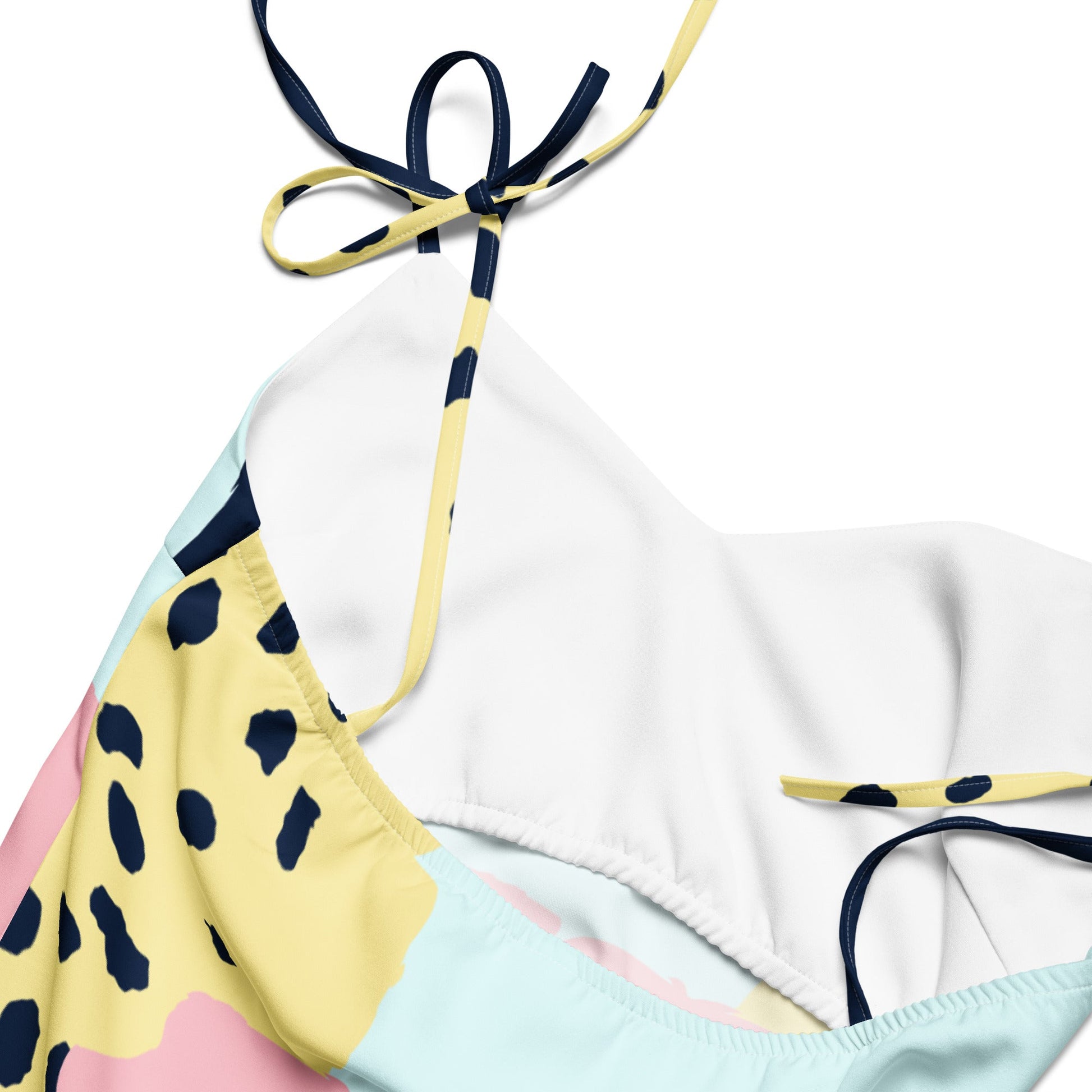 Flowy Tie - Strap Midi Dress with Built - in Bra - Dresses - AccessoriesLifes