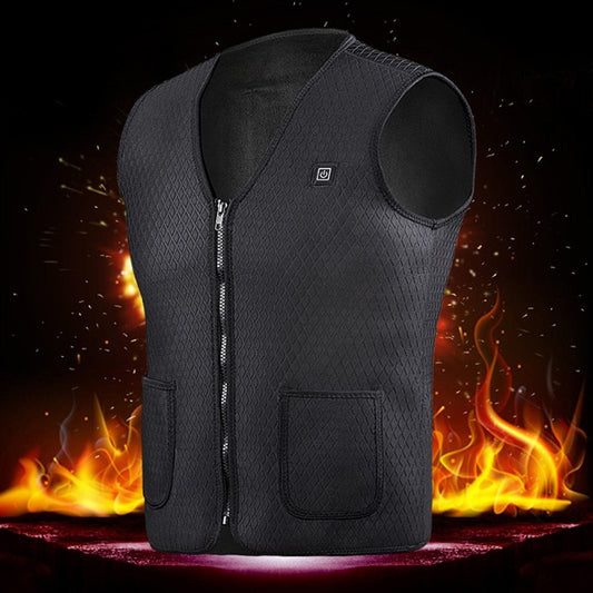 USB Heated Vest for Outdoor Sports – Skiing, Fishing & Winter Adventures - Heated Vests - AccessoriesLifes